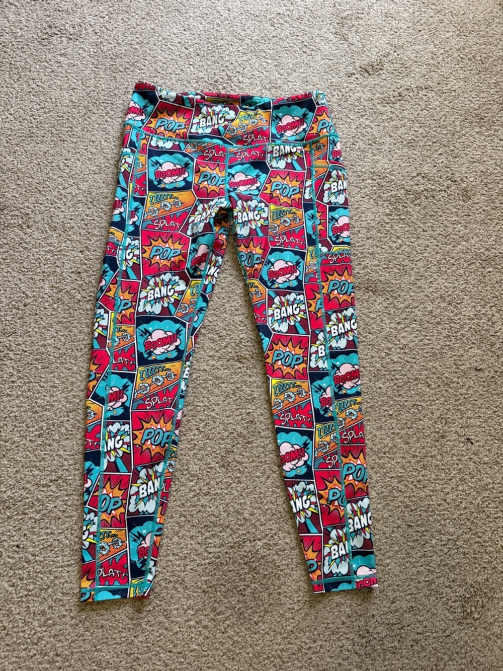CVG full length cosmic comic leggings
